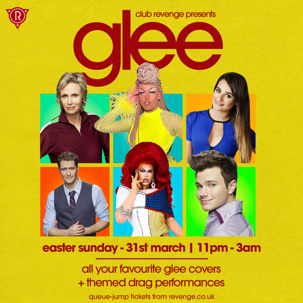 Club Revenge Presents: Glee! Easter Sunday